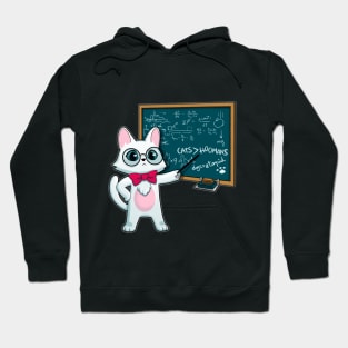 Scientist cat Hoodie